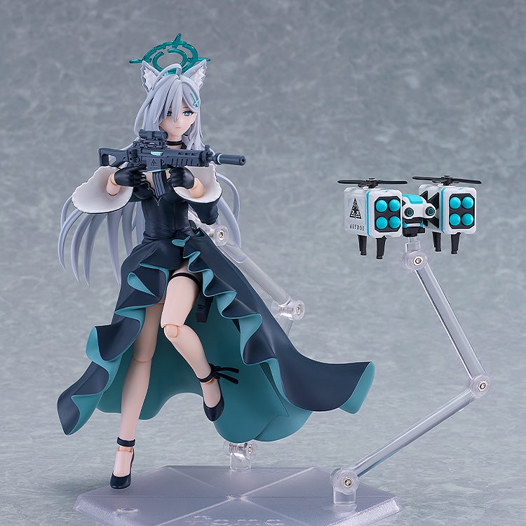 GSC《蔚藍檔案》figma白子*庫羅開放預購 附哭泣臉與多重武裝 2027 年發售