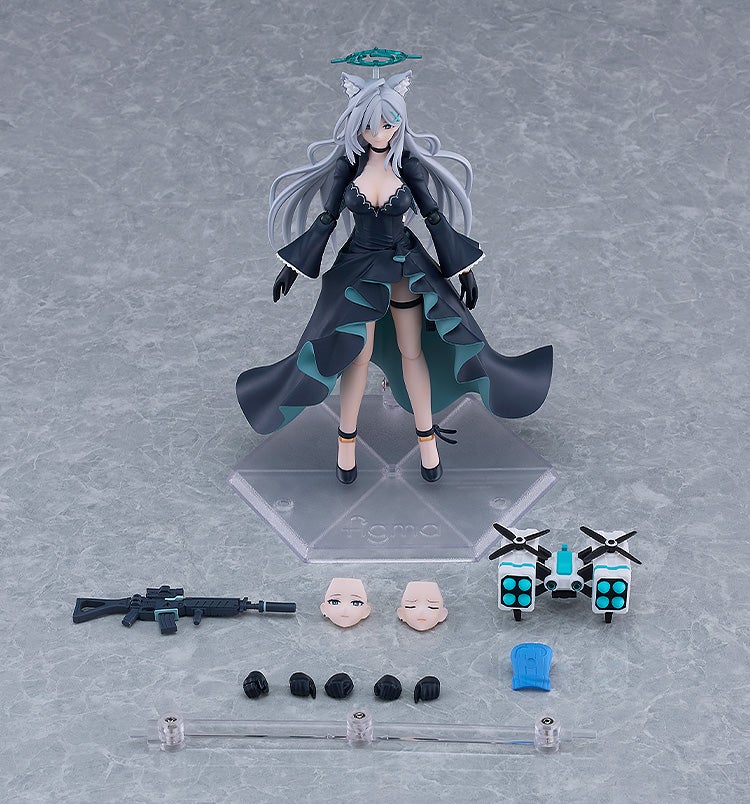 GSC《蔚藍檔案》figma白子*庫羅開放預購 附哭泣臉與多重武裝 2027 年發售