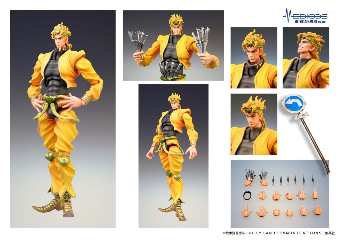 Medicos《JoJo 的奇妙冒險》DIO 與「世界」超像可動 2027 年再版