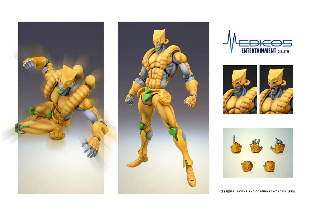 Medicos《JoJo 的奇妙冒險》DIO 與「世界」超像可動 2027 年再版