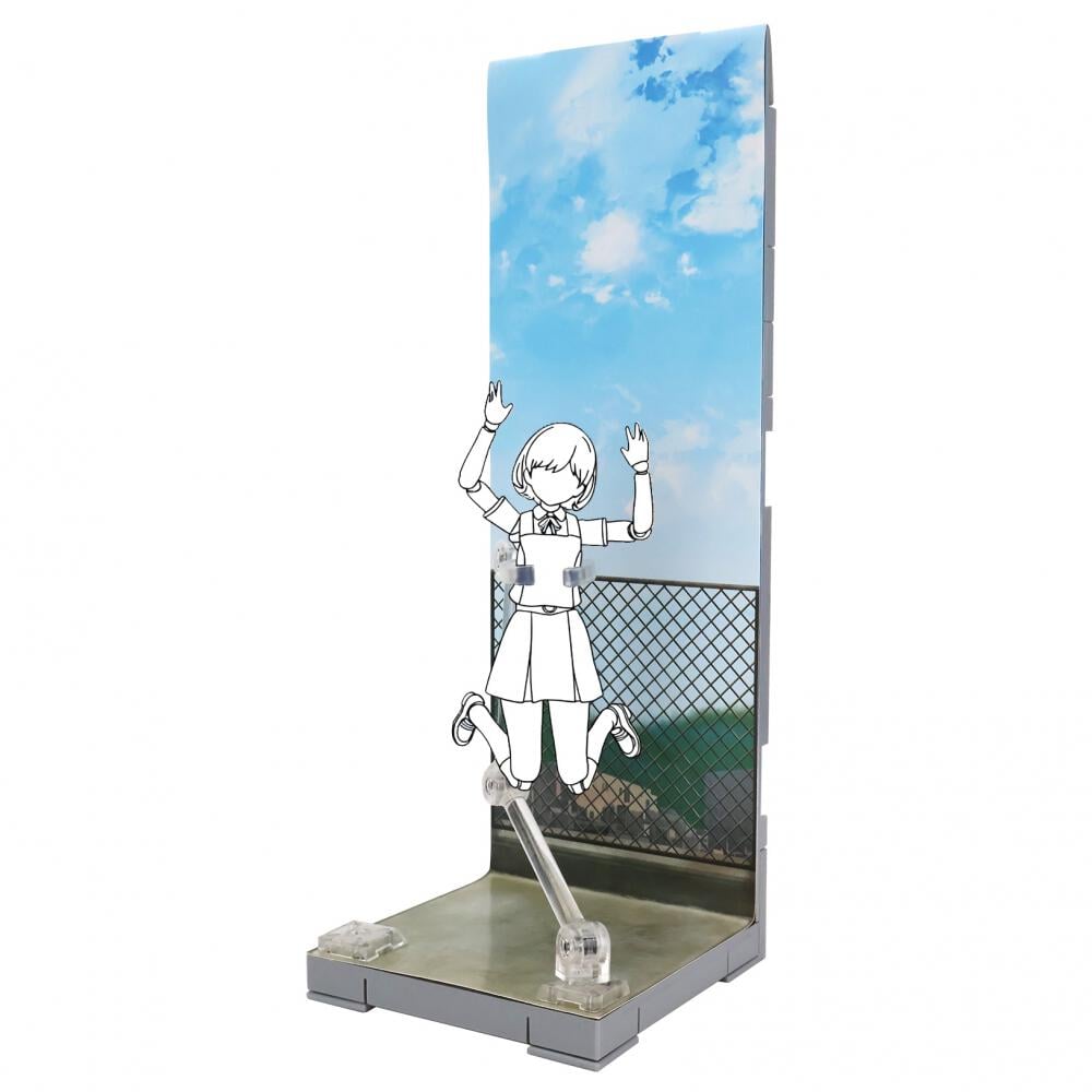 日本玩具反斗城 Playpop 推出 1/12 可動人偶支架 附森林與屋頂場景組售價約 460 元