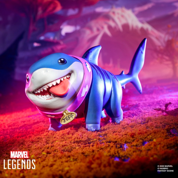 Hasbro《Marvel Rivals》人偶 蜘蛛人、猛毒與小鯊魚Jeff實體化 2026年出貨