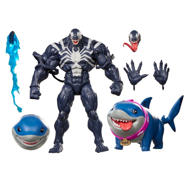 Hasbro《Marvel Rivals》人偶 蜘蛛人、猛毒與小鯊魚Jeff實體化 2026年出貨