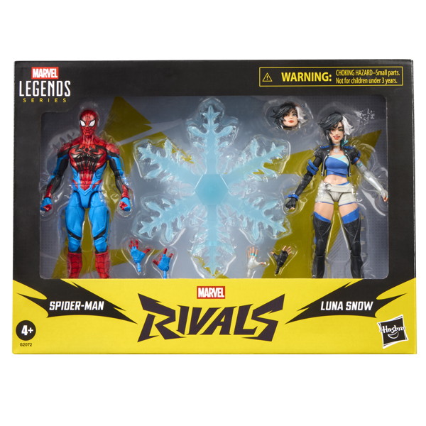 Hasbro《Marvel Rivals》人偶 蜘蛛人、猛毒與小鯊魚Jeff實體化 2026年出貨