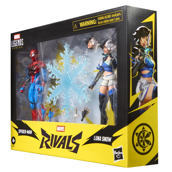 Hasbro《Marvel Rivals》人偶 蜘蛛人、猛毒與小鯊魚Jeff實體化 2026年出貨