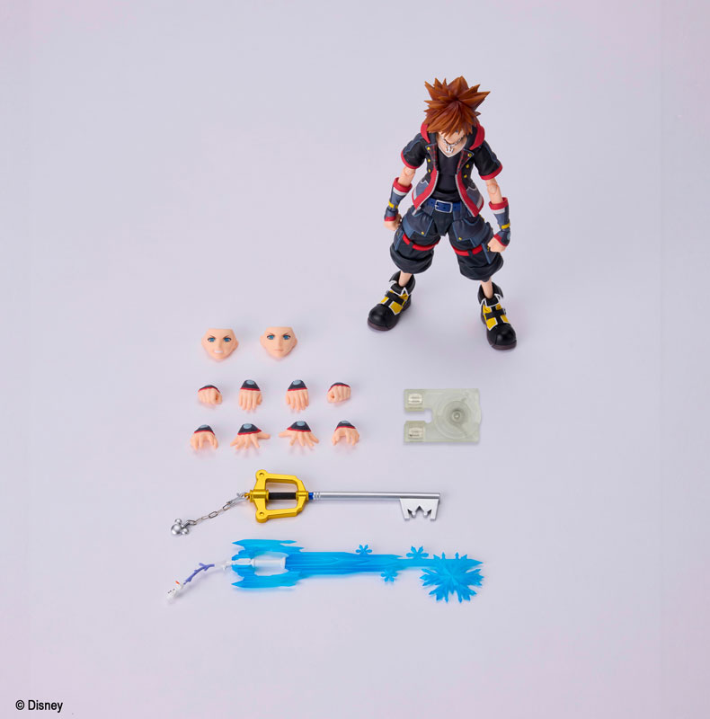 Square Enix FORM-ISM ACT《KINGDOM HEARTS III》索拉可動人偶預購開跑 附屬兩款鑰刃預計2027年1月發售
