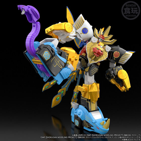 萬代 SMP 推出《百獸戰隊》幻之威力獸 5 款機體 2026 年底起陸續發售