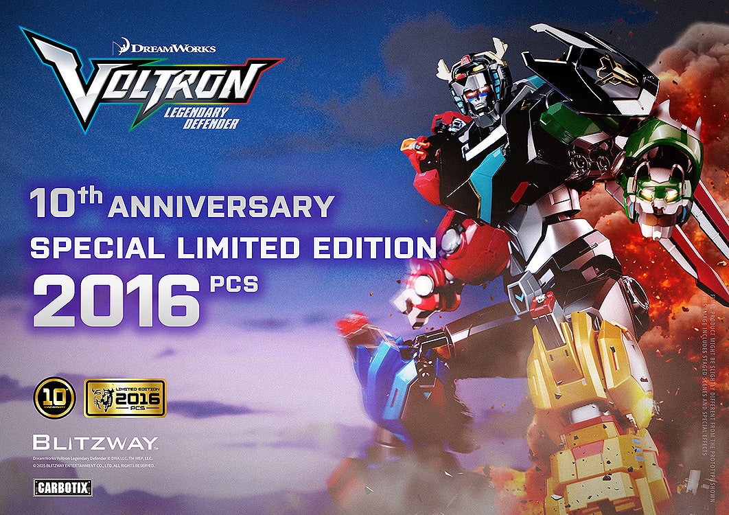 《Voltron》百獸王合金模型 限量2016套支援完全合體