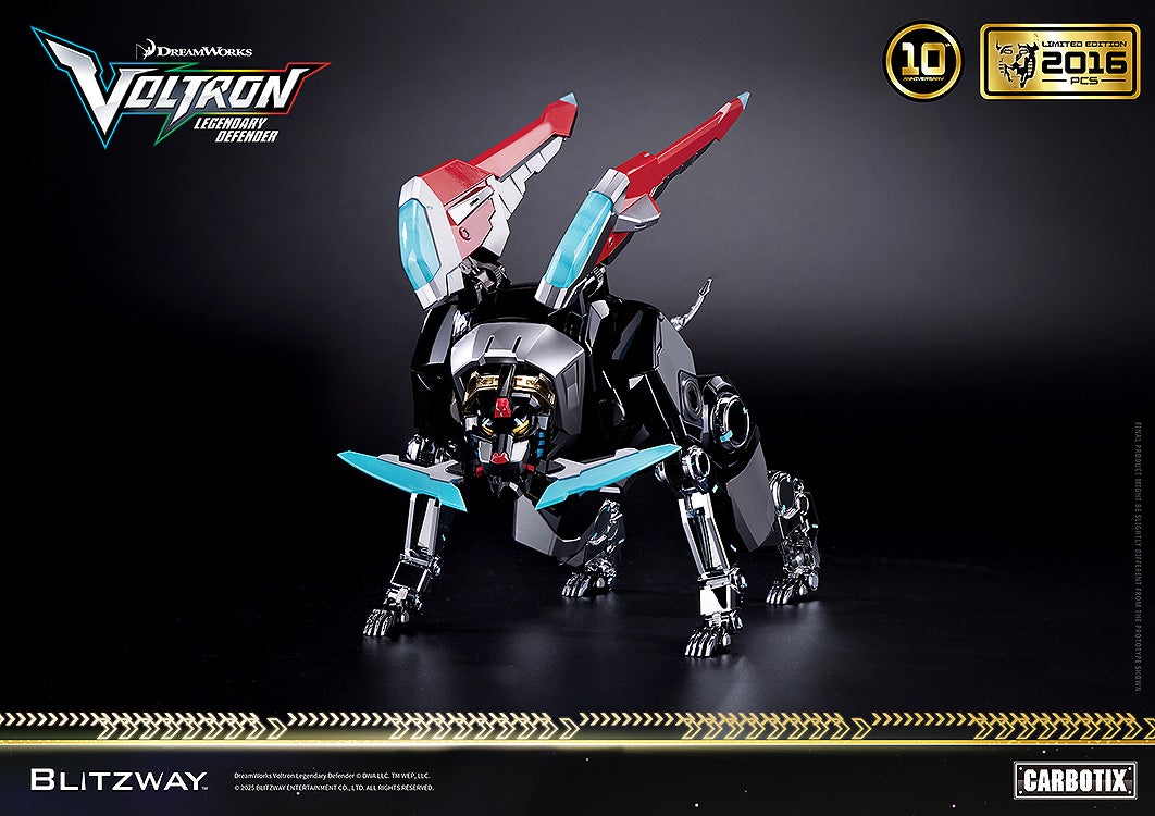 《Voltron》百獸王合金模型 限量2016套支援完全合體