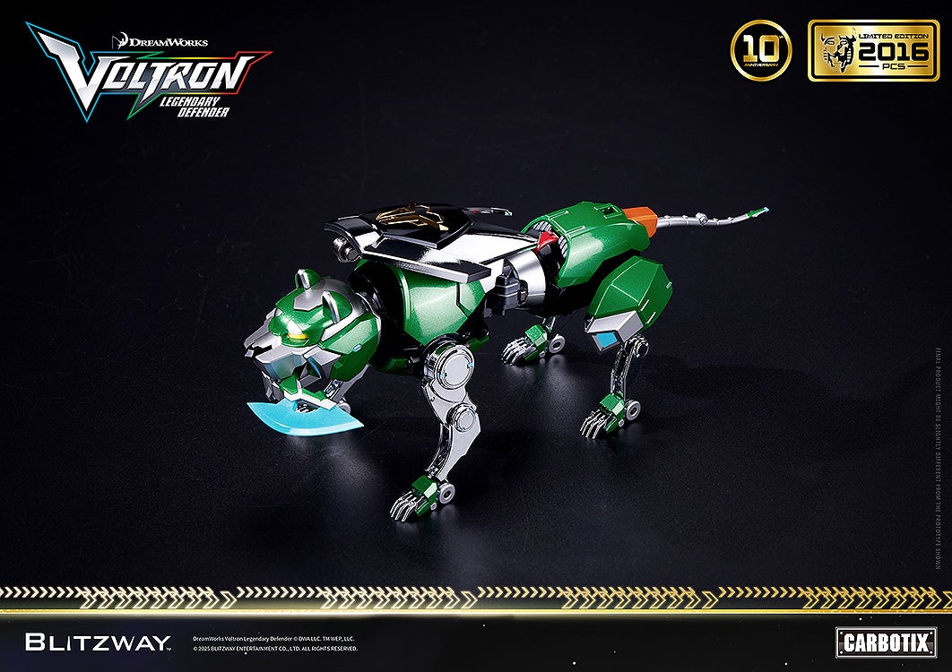 《Voltron》百獸王合金模型 限量2016套支援完全合體
