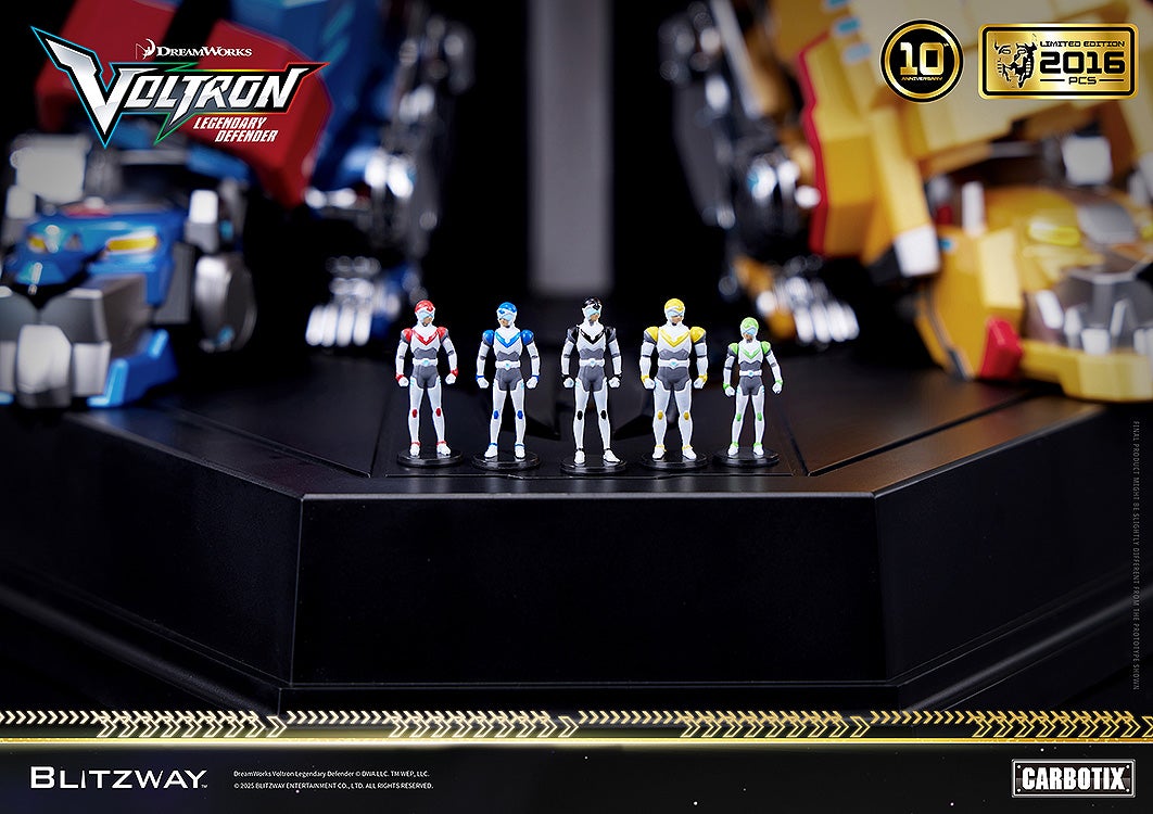 《Voltron》百獸王合金模型 限量2016套支援完全合體