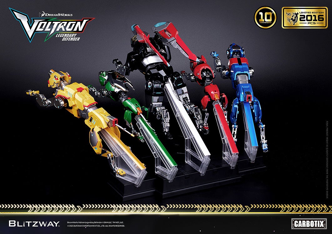 《Voltron》百獸王合金模型 限量2016套支援完全合體