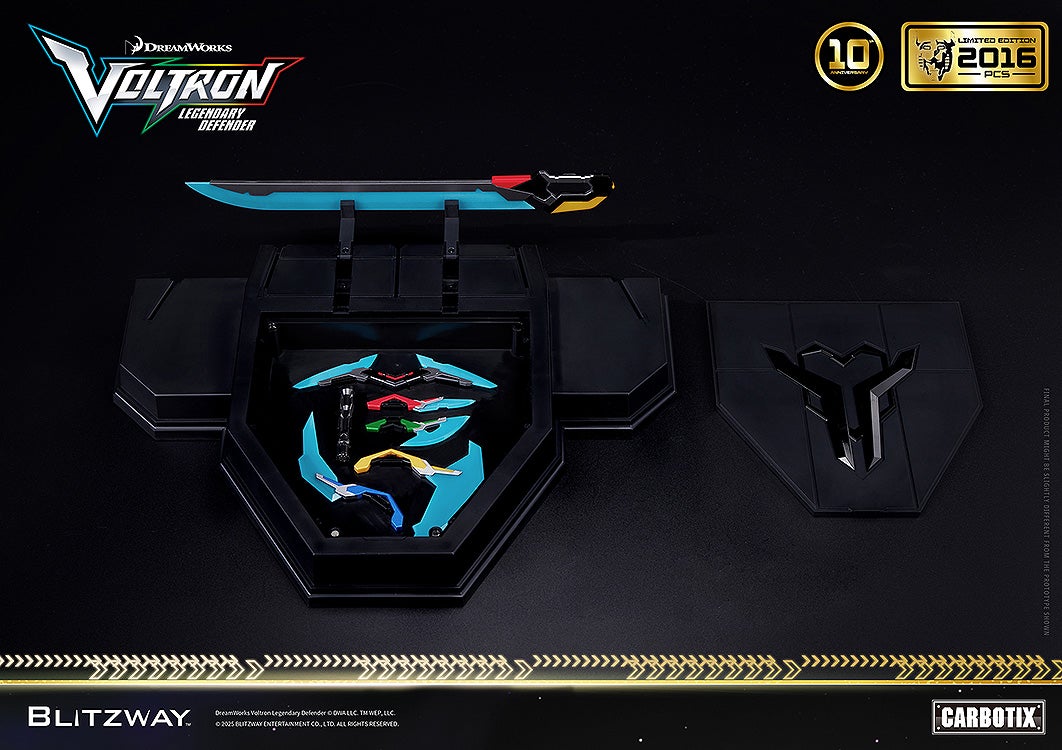 《Voltron》百獸王合金模型 限量2016套支援完全合體