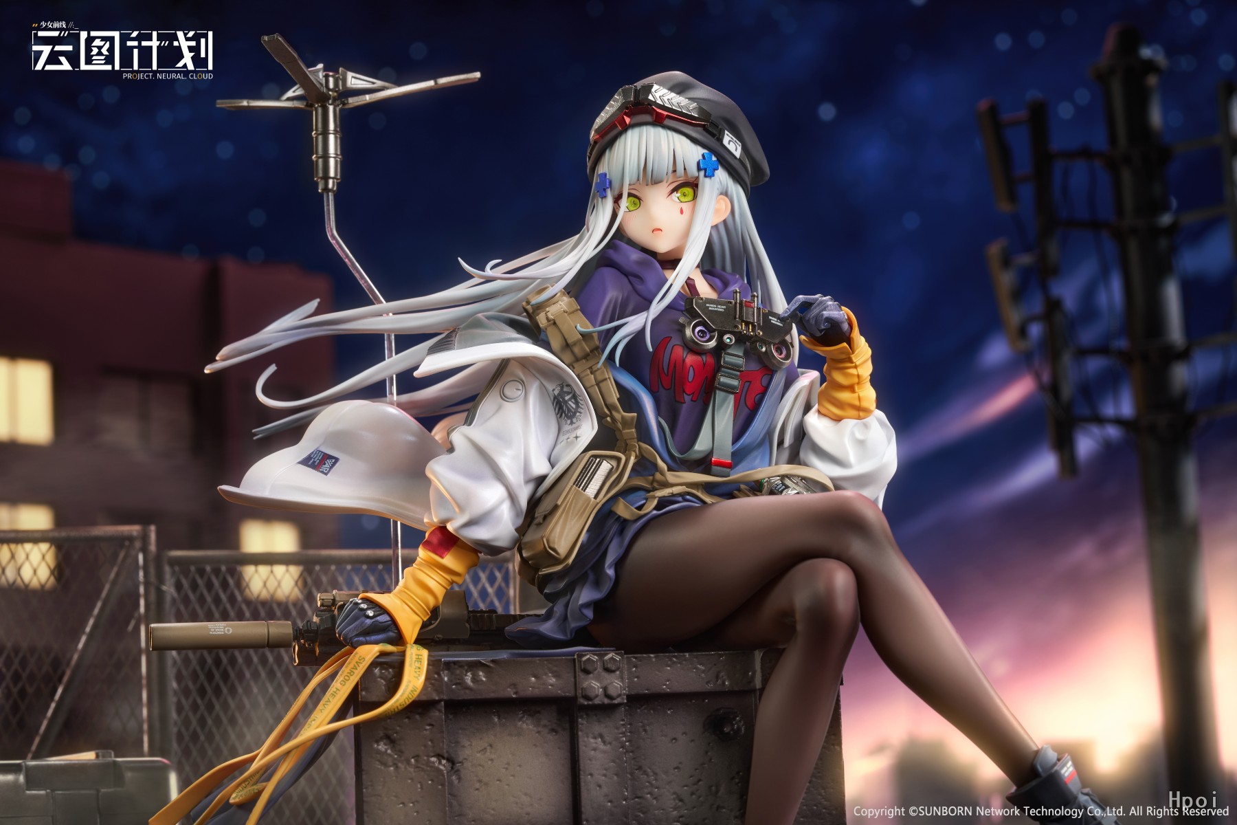CALBONE《少女前線:雲圖計劃》可露凱暮色警衛 1/6彩色原型公開