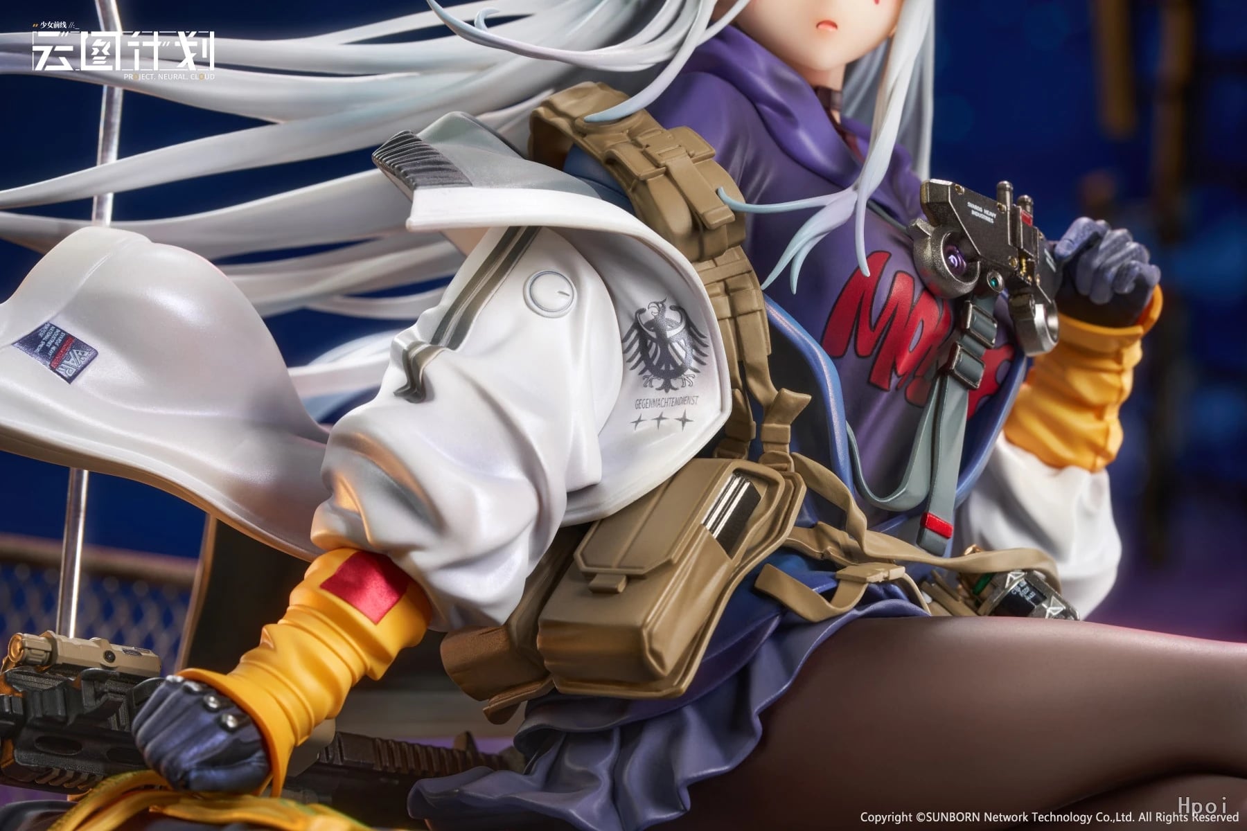 CALBONE《少女前線:雲圖計劃》可露凱暮色警衛 1/6彩色原型公開