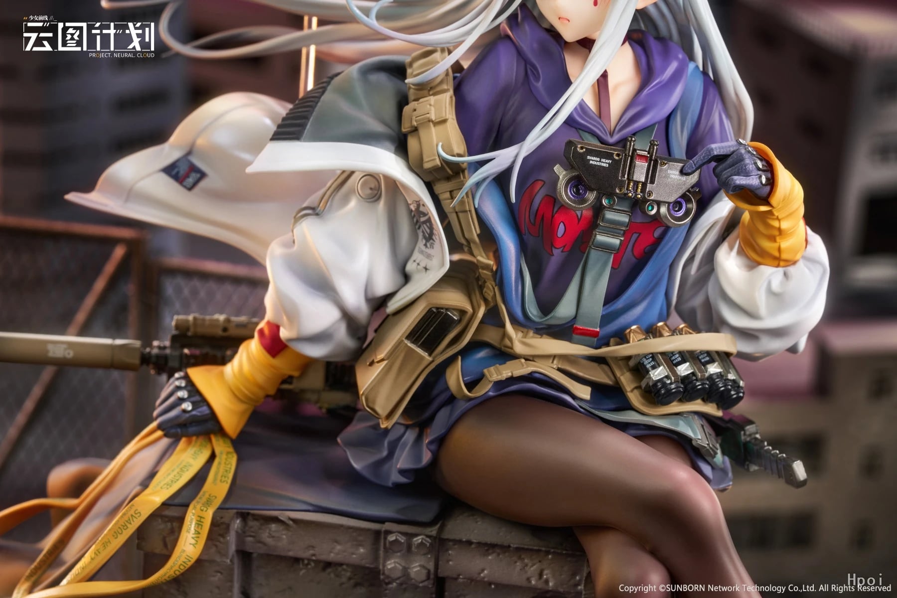 CALBONE《少女前線:雲圖計劃》可露凱暮色警衛 1/6彩色原型公開