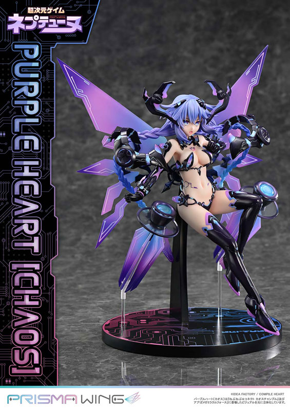 《戰機少女》紫色之心 Chaos 模型預購開跑 售價 4.8 萬日圓 2026 出貨