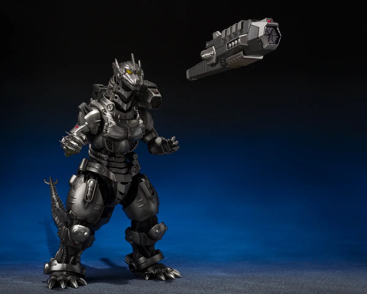 S.H.MonsterArts《哥吉拉×摩斯拉×機械哥吉拉 東京SOS》3式機龍公開 雙型態切換附戰損頭部