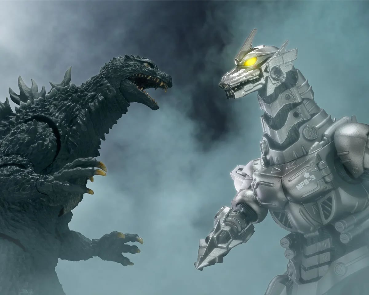 S.H.MonsterArts《哥吉拉×摩斯拉×機械哥吉拉 東京SOS》3式機龍公開 雙型態切換附戰損頭部