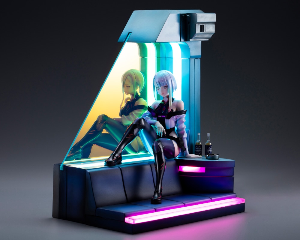 Kotobukiya《電馭叛客:邊緣行者》露西模型預購 附 LED 燈座重現夜城