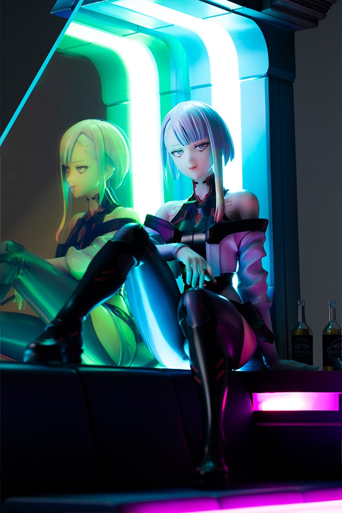 Kotobukiya《電馭叛客:邊緣行者》露西模型預購 附 LED 燈座重現夜城
