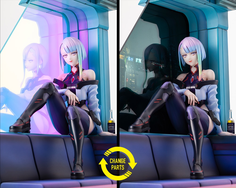 Kotobukiya《電馭叛客:邊緣行者》露西模型預購 附 LED 燈座重現夜城
