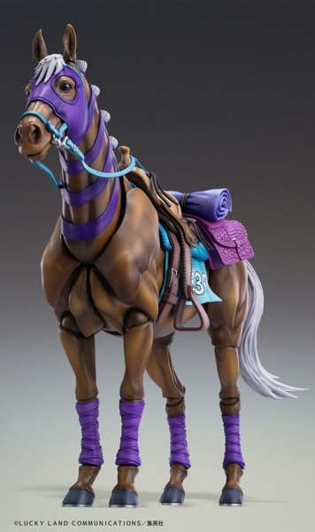 《JoJo 飆馬野郎》傑洛愛駒 Valkyrie 開放預購 附贈小熊配件 2026 年發售