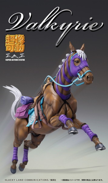 《JoJo 飆馬野郎》傑洛愛駒 Valkyrie 開放預購 附贈小熊配件 2026 年發售