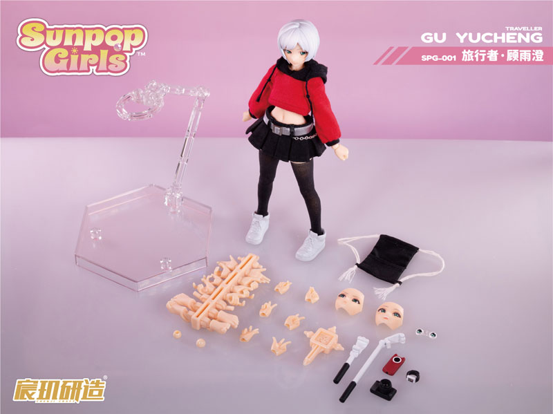 CHENJI CRAFT《SUNPOP GIRL》顧雨澄可動人偶預約開始,搭載可動眼與布製配件