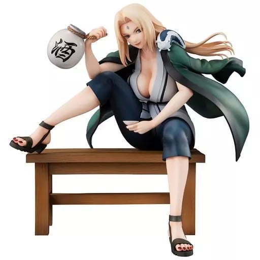 MegaHouse《火影忍者》綱手微醺模型再販 附小蛞蝓配件