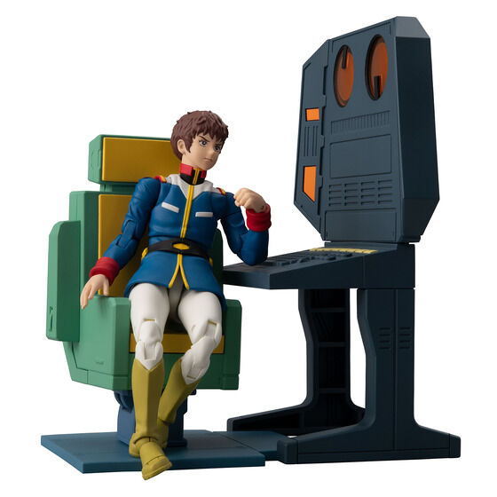 萬代《機動戰士鋼彈》G.M.G. 白色基地艦橋組 7月開單附阿姆羅崩潰頭雕