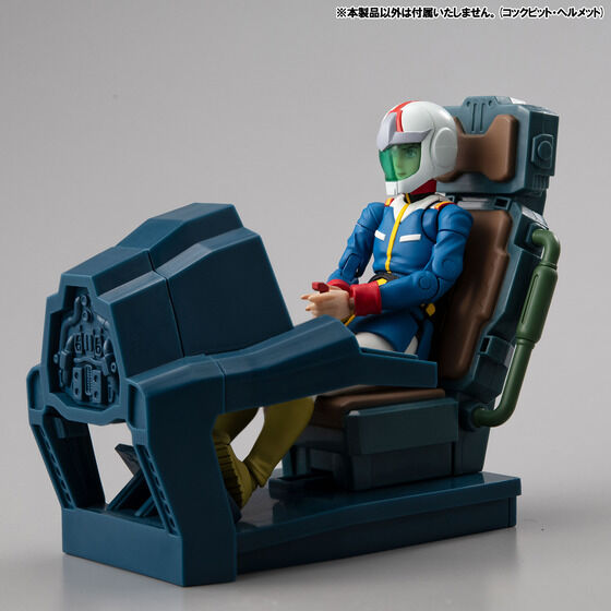 萬代《機動戰士鋼彈》G.M.G. 白色基地艦橋組 7月開單附阿姆羅崩潰頭雕