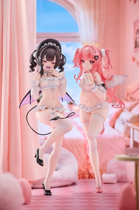 Otherwhere《紫乃 & 愛夢》1/6 比例模型預購開跑,重現 RIKO 筆下天使惡魔美少女 2 Otherwhere《紫乃 & 愛夢》1/6 比例模型預購開跑,重現 RIKO 筆下天使惡魔美少女