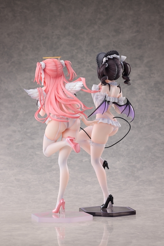 Otherwhere《紫乃 & 愛夢》1/6 比例模型預購開跑,重現 RIKO 筆下天使惡魔美少女 5 Otherwhere《紫乃 & 愛夢》1/6 比例模型預購開跑,重現 RIKO 筆下天使惡魔美少女