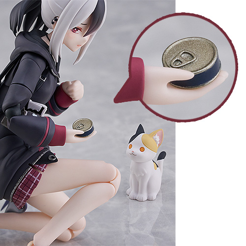 《蔚藍檔案》figma鬼方佳世子開放預約 附屬三毛貓與蹲姿裙擺 15 《蔚藍檔案》figma鬼方佳世子開放預約 附屬三毛貓與蹲姿裙擺