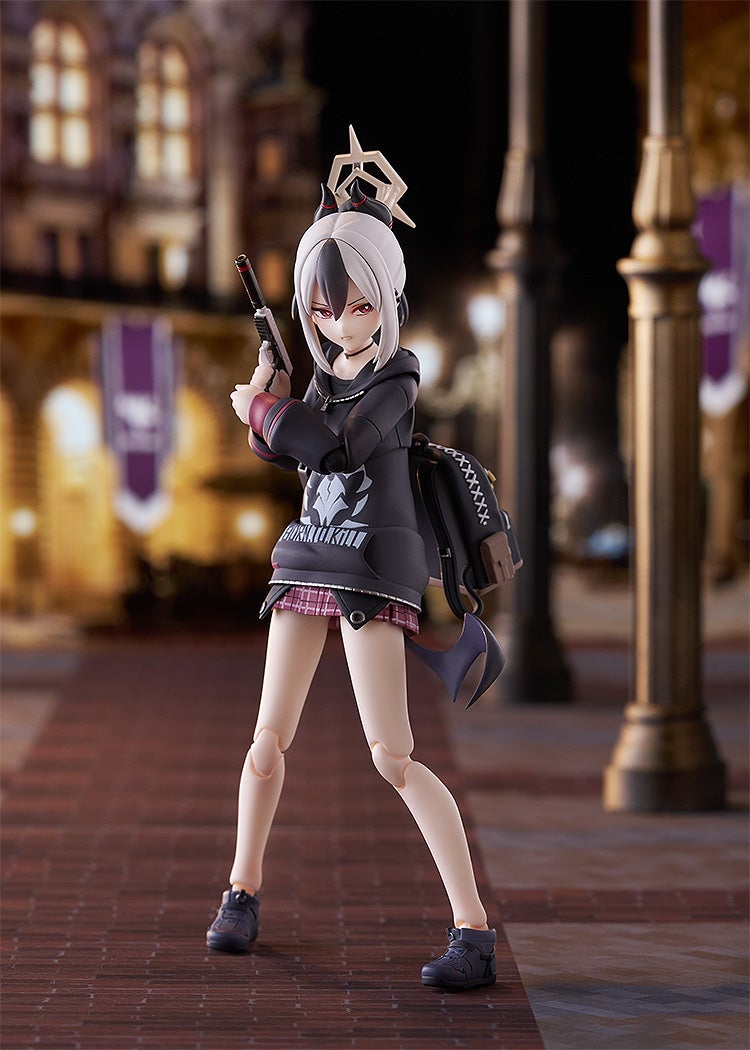 《蔚藍檔案》figma鬼方佳世子開放預約 附屬三毛貓與蹲姿裙擺 2 《蔚藍檔案》figma鬼方佳世子開放預約 附屬三毛貓與蹲姿裙擺