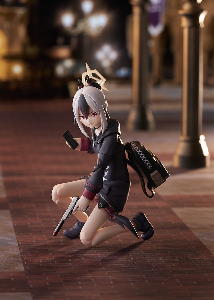 《蔚藍檔案》figma鬼方佳世子開放預約 附屬三毛貓與蹲姿裙擺 3 《蔚藍檔案》figma鬼方佳世子開放預約 附屬三毛貓與蹲姿裙擺