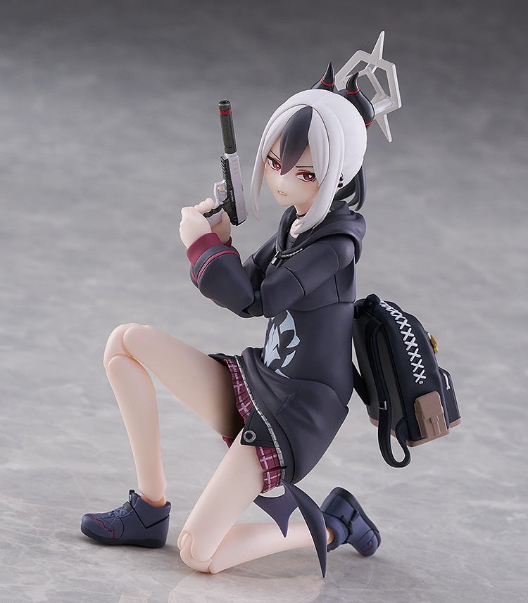 《蔚藍檔案》figma鬼方佳世子開放預約 附屬三毛貓與蹲姿裙擺 9 《蔚藍檔案》figma鬼方佳世子開放預約 附屬三毛貓與蹲姿裙擺