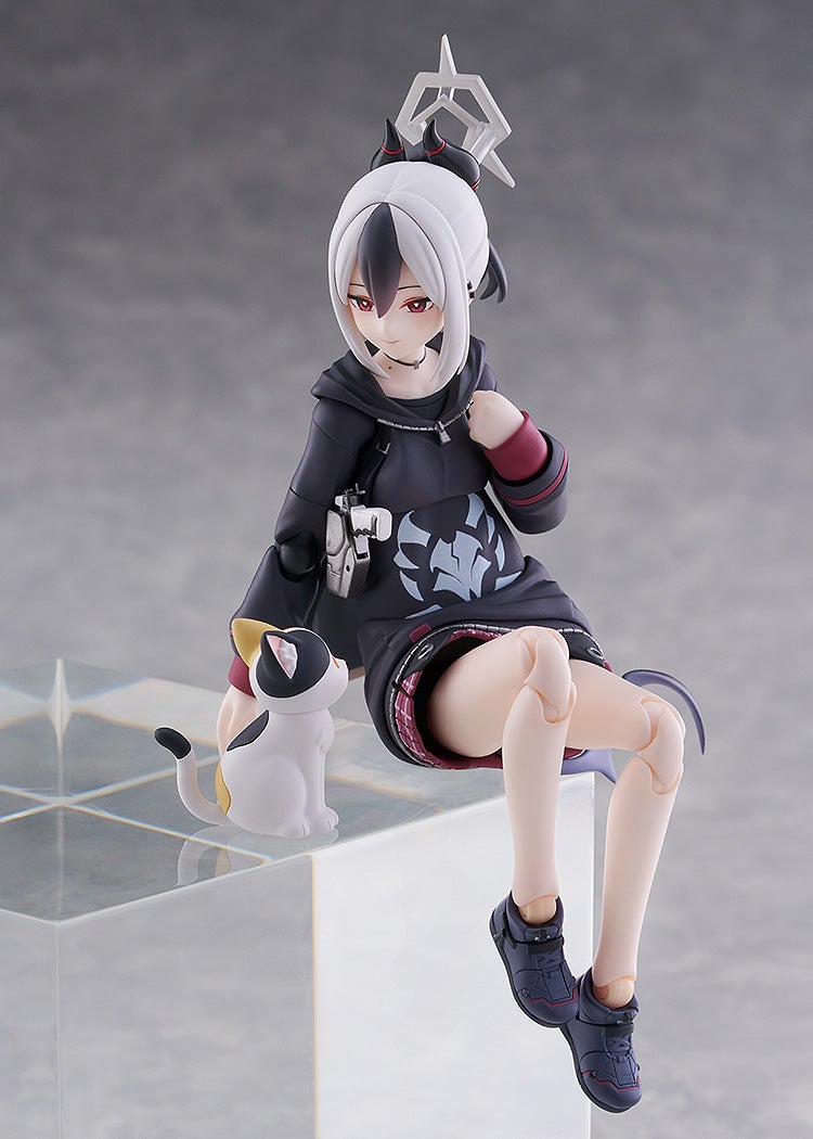 《蔚藍檔案》figma鬼方佳世子開放預約 附屬三毛貓與蹲姿裙擺 12 《蔚藍檔案》figma鬼方佳世子開放預約 附屬三毛貓與蹲姿裙擺