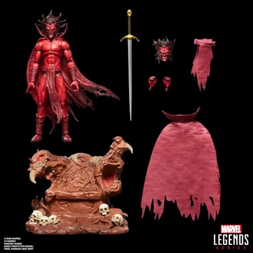 Hasbro推出 Marvel Legends《Mephisto》可動人偶 附屬地獄王座預售價約3,824元 15 Hasbro推出 Marvel Legends《Mephisto》可動人偶 附屬地獄王座預售價約3,824元