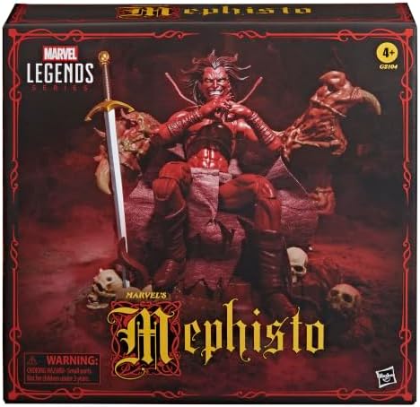 Hasbro推出 Marvel Legends《Mephisto》可動人偶 附屬地獄王座預售價約3,824元 16 Hasbro推出 Marvel Legends《Mephisto》可動人偶 附屬地獄王座預售價約3,824元
