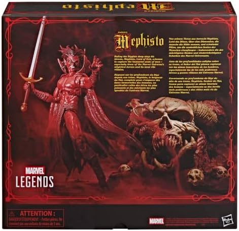 Hasbro推出 Marvel Legends《Mephisto》可動人偶 附屬地獄王座預售價約3,824元 17 Hasbro推出 Marvel Legends《Mephisto》可動人偶 附屬地獄王座預售價約3,824元