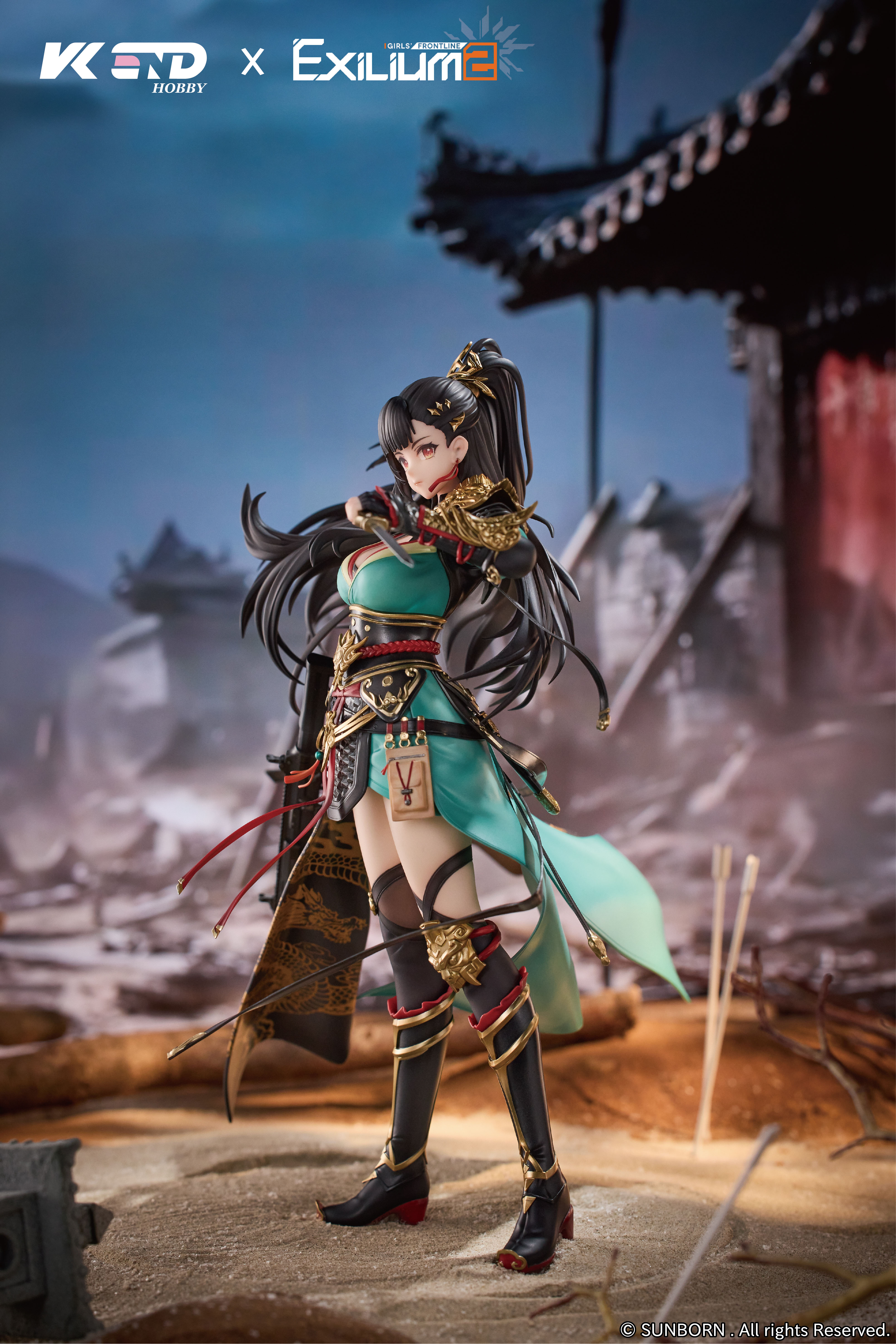 VKEND《少女前線 2:追放》瓊玖義薄雲天1/6模型公開 俠女旗袍預計2027年2月發售 2 VKEND《少女前線 2:追放》瓊玖義薄雲天1/6模型公開 俠女旗袍預計2027年2月發售