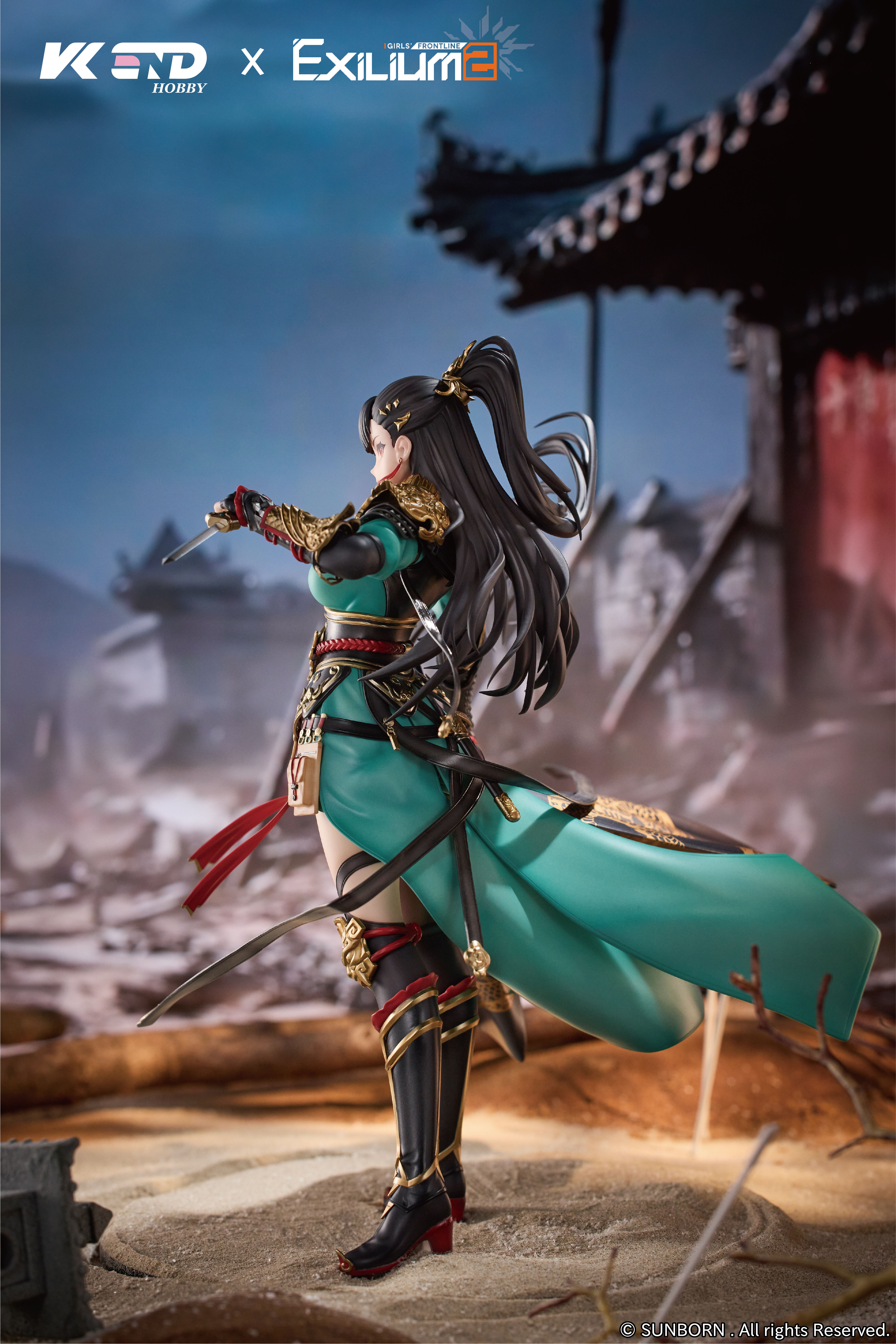 VKEND《少女前線 2:追放》瓊玖義薄雲天1/6模型公開 俠女旗袍預計2027年2月發售 3 VKEND《少女前線 2:追放》瓊玖義薄雲天1/6模型公開 俠女旗袍預計2027年2月發售
