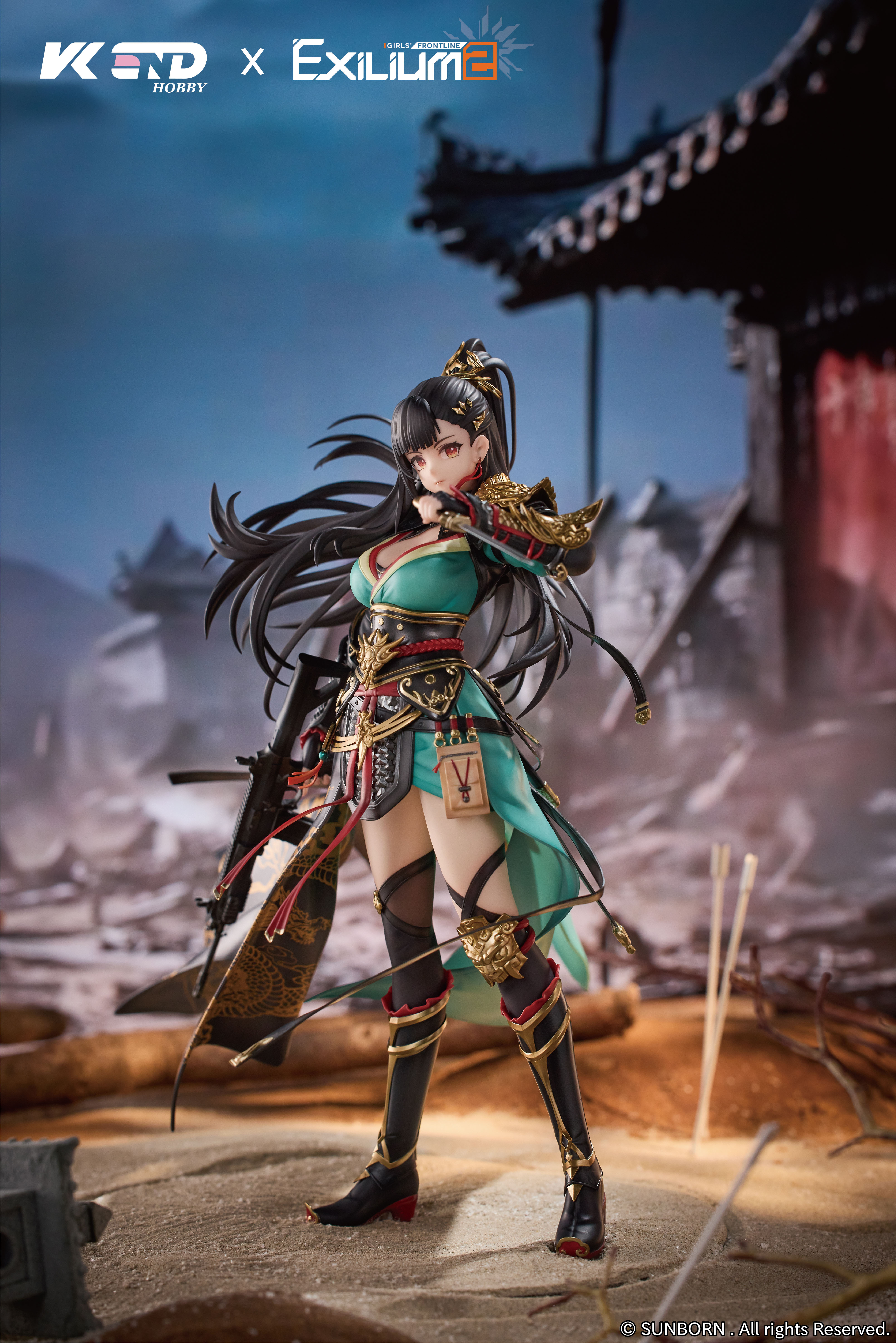 VKEND《少女前線 2:追放》瓊玖義薄雲天1/6模型公開 俠女旗袍預計2027年2月發售 1 VKEND《少女前線 2:追放》瓊玖義薄雲天1/6模型公開 俠女旗袍預計2027年2月發售