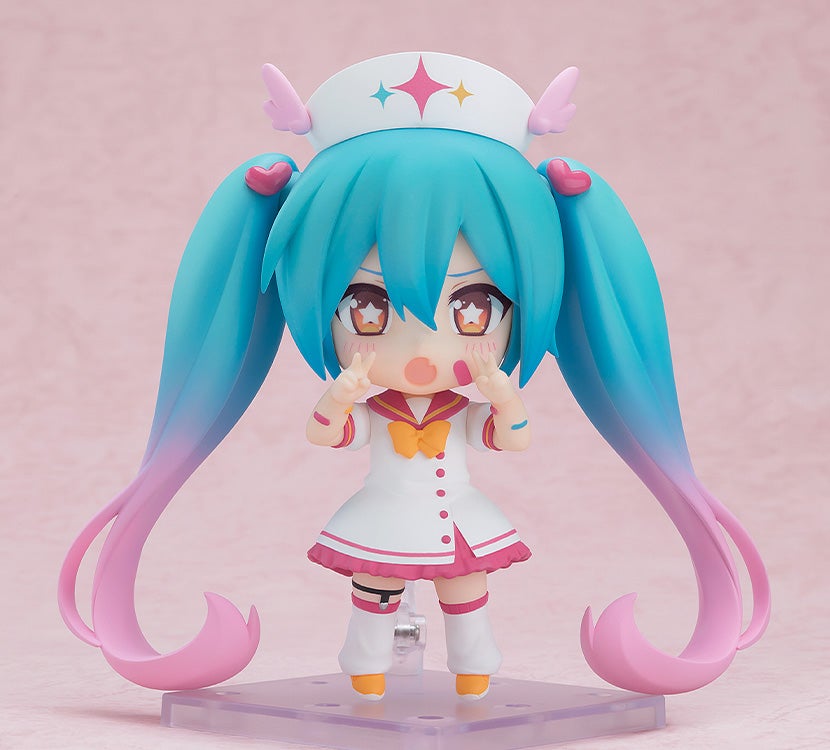 GSC《M@GICAL☆CURE! LOVE ♡ SHOT!》初音未來魔法護士黏土人公開 附超大注射器與愛心光線臉 1 GSC《M@GICAL☆CURE! LOVE ♡ SHOT!》初音未來魔法護士黏土人公開 附超大注射器與愛心光線臉