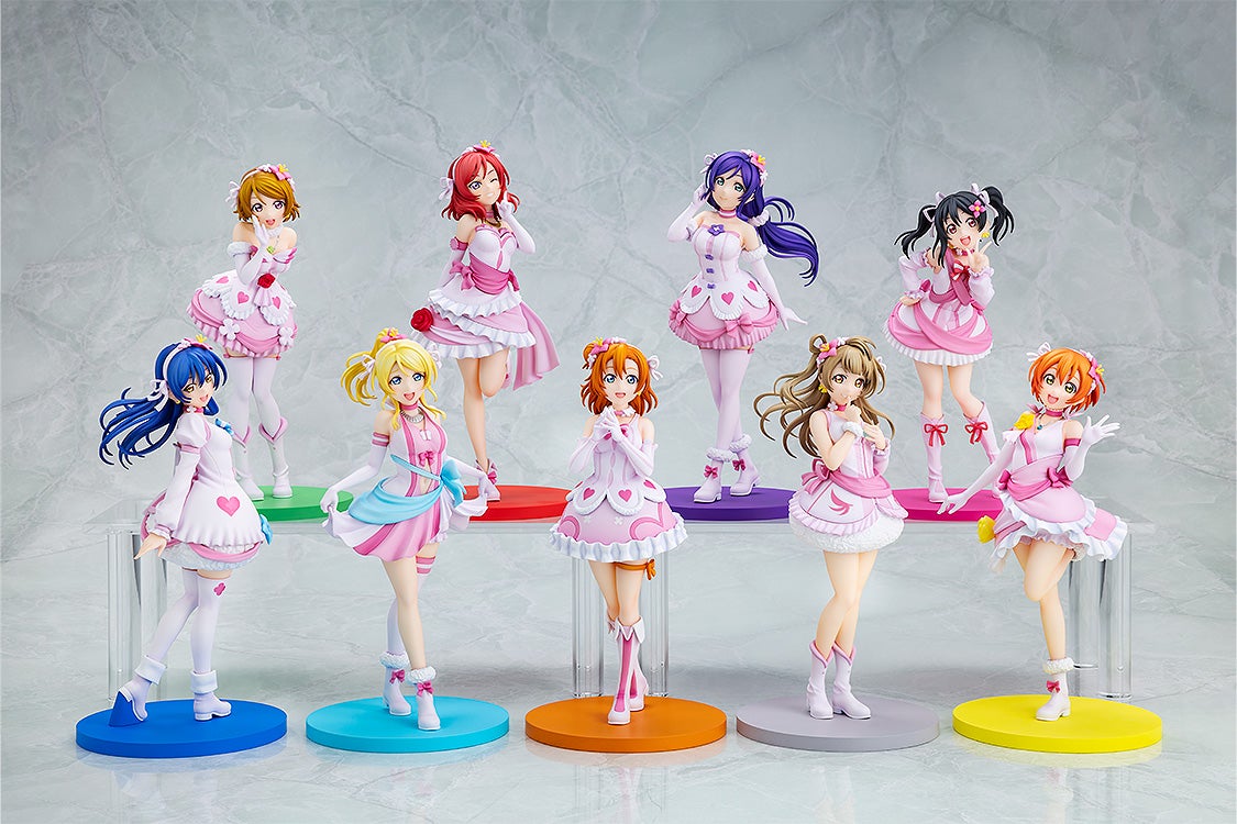 《Love Live!》μ's 三年級組〈僕光〉模型單款 1.1 萬日圓預購中 5 《Love Live!》μ's 三年級組〈僕光〉模型單款 1.1 萬日圓預購中