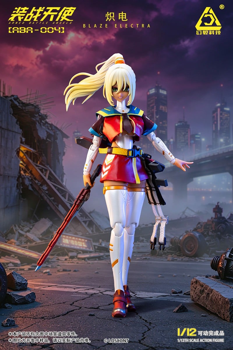 LOSCONT《裝戰天使》熾電 1/12 可動人偶 導入可動眼並預計 2026 年發售 9 LOSCONT《裝戰天使》熾電 1/12 可動人偶 導入可動眼並預計 2026 年發售