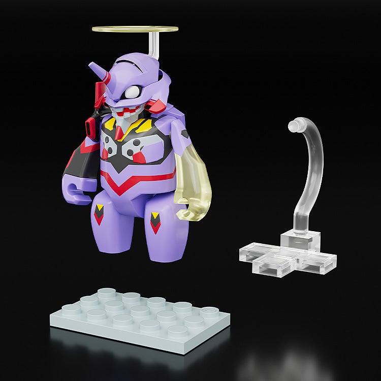 GSC《新世紀福音戰士》BRICKROID 新系列公開 5公分小比例可動玩改裝 2026 年底發售 2 GSC《新世紀福音戰士》BRICKROID 新系列公開 5公分小比例可動玩改裝 2026 年底發售