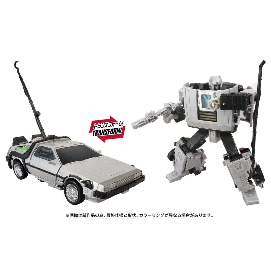 《變形金剛》聯名《回到未來》GIGAWATT 40 周年紀念版 2026 年發售 1 《變形金剛》聯名《回到未來》GIGAWATT 40 周年紀念版 2026 年發售